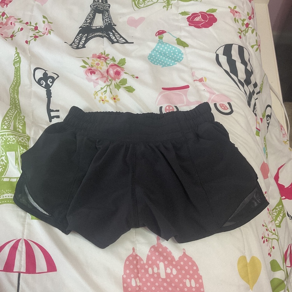 LULULEMON BLACK HOTTY HOTS 2.5
